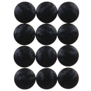 12Pcs Universal car carbon fiber interior door lock screw protector cover caps
