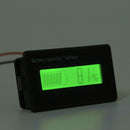 Digital Lead Acid Lithium Battery Capacity Tester Voltmeter Green Backlight A