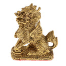 Realistic Chinese Fengshui Kylin Statue Animal Sculpture Wealth Statue Ornament
