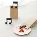 Creative Musical Notation Paper Clip Clothes Pegs Notes Food Bag Sealing