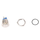 3A / 3V-250V push button switch push button 16 mm nickel-plated brass Z8O6