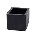 4pcs 25x25mm Square Floor Protector Table Chair Foot Leg End Tip Pad N8X9