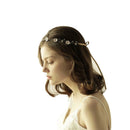 Charming Woman Bridal Flower Rhinestone Crown Tiara Headband Headpieces