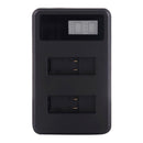 Battery AHDBT-501 Dual USB Charger with Mini Cable for GoPro HERO 6/5 Black