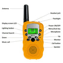 2pcs Two-Way Radio Dual-Band Kids Handheld Wireless Walkie Talkie