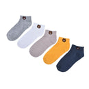 Women cartoon bear Comfortable Cotton Sock Slippers Short Ankle  OZ