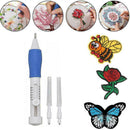 3Pcs DIY Embroidery Pen Set Knitting Sewing Tool Kit Punch Needle Stitching S2N3