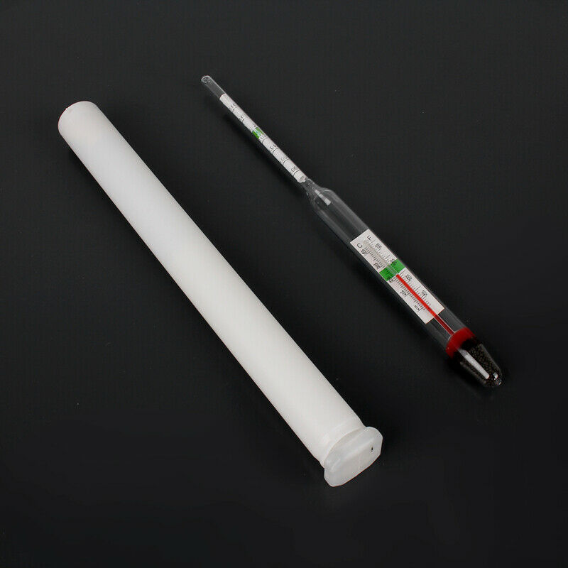 Fish Tank Aquarium Marine Water Salinity Tester Meter Hydrometer Thermometer