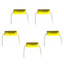 5 Pieces 2.2UF 100V Speaker Frequency Capacitor Divider Audio Crossover