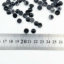 250x Cabochons Flat Back Half Pearls 8/10mm DIY Embellishment Hair Bow Craft
