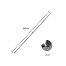 10x Easy Melt Welding Rods Low Temperature Aluminum Wire Brazing 1.4mmx500mm .