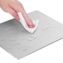 220x180mm Aluminum Mouse Pad Rubber Base Micro Sand Accurate Control Sliver