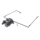 Watch Repair Magnifier Loupe 20X Glass With LED Light