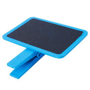 12pcs Wooden Colorful Chalkboard Clips Message Board Sign Blackboard for Pa F1L7