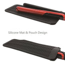 Black Resistant Silicone Mat Pouch for Flat Iron, Curling Iron,Hot Hair Too O1Q6