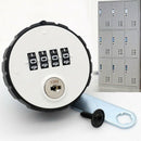 Combination Cabinet Cam Lock 4 Digital Keyless Drawer Door Gym School Locke L2J8