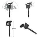 Outdoor Garden 3 LED Solar Powered Spot Landscape Spot Light LED Spotlight