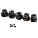 RC Car 5Pcs 5mm Shaft 32DP Motor Gear 17T 18T 19T 20T 21T Pinion Replacement