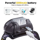 Mini Rechargeable LED Headlamp Body Motion Sensor Headlight Camping Flashli N8X4