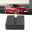 Universal Car Repair Square Slotted Frame Rail Floor Rubber Guard Jack Pad Y7D1