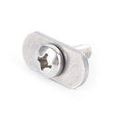 4 Sets Durable Stainless Steel Screws & Nuts Hardware for Kayak Track/ Rail HoMO