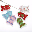 2pcs Cat Toys Christmas Mouse Catnip Pets Kitten Teaser Interactive Funny Supply