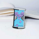 Creative Petal Brooch Bottle Pin Badges Backpack Jacket Decor Jewelry Gift