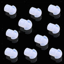 10 Pack of Replacement Rubber Mushroom Style Radio Eartips Earbud Tips for