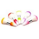Convenient Colorful Nail Brush For UV Gel Nail Art Dust Cleaner Random Colo M6F6
