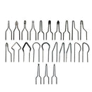 23pcs Heating Wire Mini Pyrographic Tip Kit Accessories High Impedance No Bend