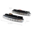 2pcs 8led daytime running light car drl the fog driving daylight head drl lamp F