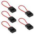 5pcs 22 AWG Wire Medium Inline Fuse Holders with 5pcs Fuses for Car Marine