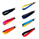 7x Assorted Neoprene Keychain Wrist Hand Strap Band Key Holder Keyring Gift