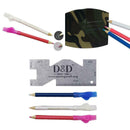 Tailor Chalk Pencils Sewing Quilting Marking Pens and Metal Measuring Gauge