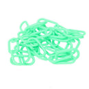 Green plastic individual extension hanger clothes rack chain Z3K9