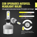 H3 LED CAR LAMP 200W 20000LM HEADLIGHT KIT Driving Beam Bulbs Globes 6000K-6500K