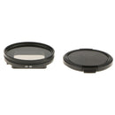 58mm CPL Circular Polarizer Lens CPL Filter +Adapter +Cap for Gopro Hero 4S