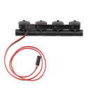 RC LED Light Bar Roof Lamp for 1/10 Traxxas Trx4 SCX10 D90 RC 4WD Crawler C