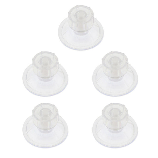 5 Pcs Glass Aquarium   Tank Breeding Separator Divider Plastic Suction Cup