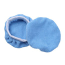 5Pcs Car Polisher Waxing Soft Microfiber Polishing Bonnet Buffing Pad Cover