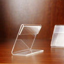 30Pcs Sign Display Holder Price Name Card Tag Mini Sign Label Counter Top S K1H1