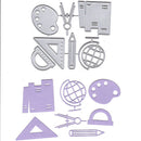 Stationery Ruler Metal Cutting Dies Stencils for DIY Cards Scrapbooking Dec3C