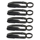 5 Packs Portable Keychain Clip Buckle With Key Ring Anti-lost Quick-Release