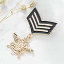 Exclusive Army Badge  Lapel Stick Brooch Pins Breastpin Party Jewelry