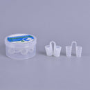 8 Pcs/Box Anti Snore Apnea Slicone Nose Clip Anti-snoring Breathe Aid Stop Sno%!
