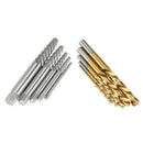 10Pcs Cobalt Left Hand Drill Bit Set +Broken Bolt Damaged Screw Extractor S Y2V4