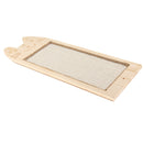 Pet Cat Kitten Wooden Scratch Plate Scratcher Pad Seize Catch Board Mat S