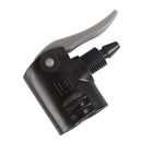 Bicycle Tyre Tube Replacement Track Dual Head Valve Air Pump Adaptor Foot HoseMO