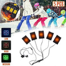 Electric Heating Cloth Pad Thermal Clothes Heated Jacket Mobile Gear Warmin T6G5