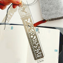 Creative Hollow Metal Straight Measure Ruler Diary DIY Bookmark Stationery